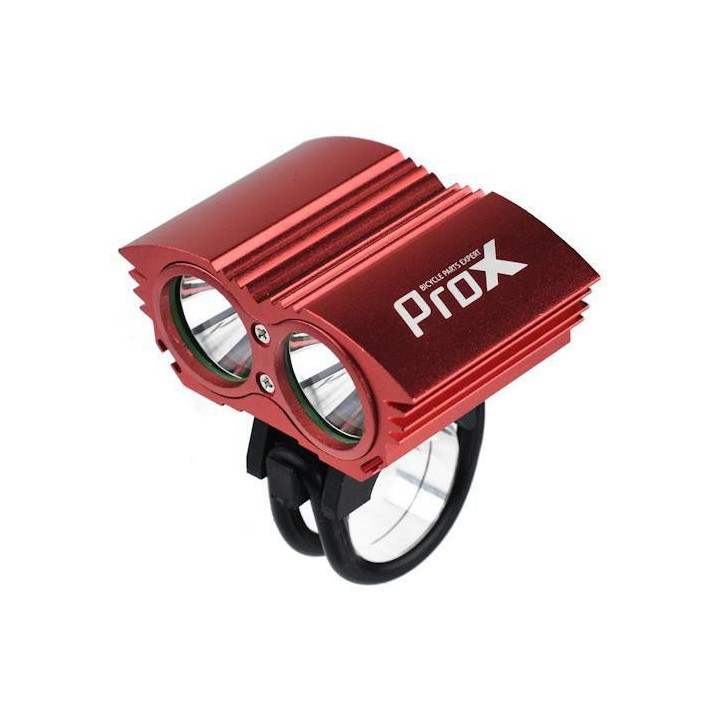 LAMPA PRZÓD PROX DUAL I POWER 2xCREE CZERWONA