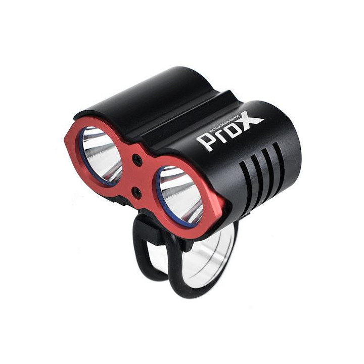LAMPA PRZÓD PROX DUAL II POWER 2xCREE CZARNA