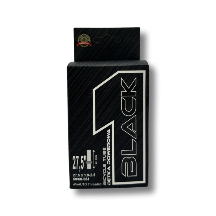 Dętka Black1 27.5 AV40mm gwintowany