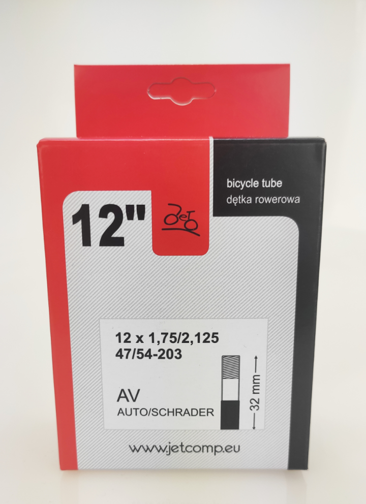 Dętka JET 12x1,752,125 AV-32mm