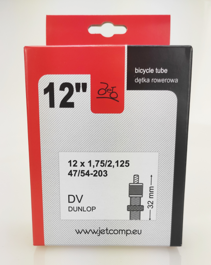 Dętka JET 12"x1,75/2,125 DV-32mm
