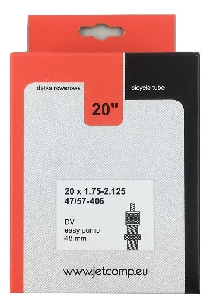 Dętka JET 20x1,752,125 DV-48mm