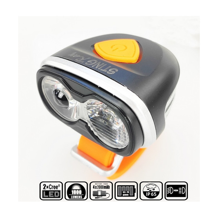 Lampa przód CT298 1800 Lumenów