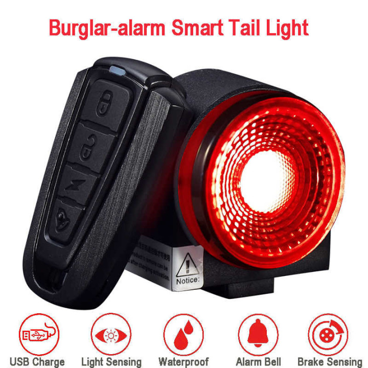 Lampa tył A8pro z ALARMEM i funkcją STOP