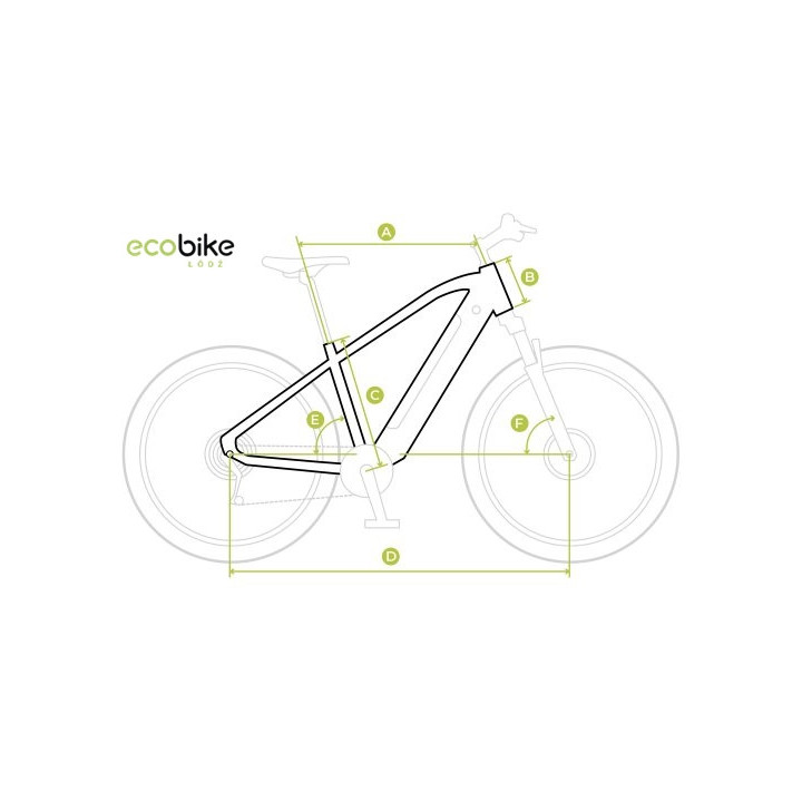 Rower elektryczny MTB Ecobike RX 500 Blue ( model 2025 )