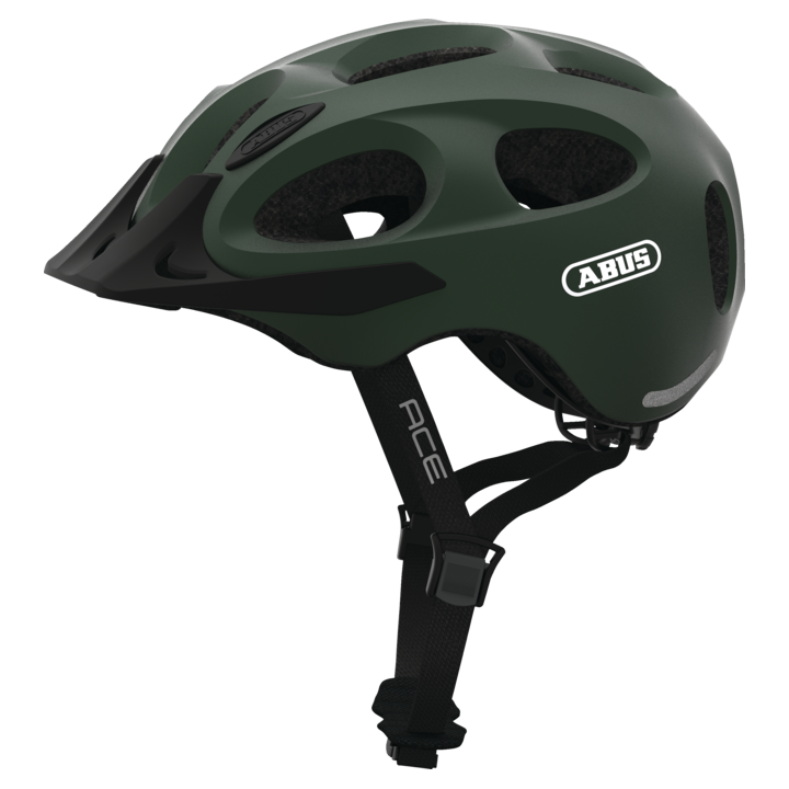 Kask ABUS Youn-I ACE metallic green L