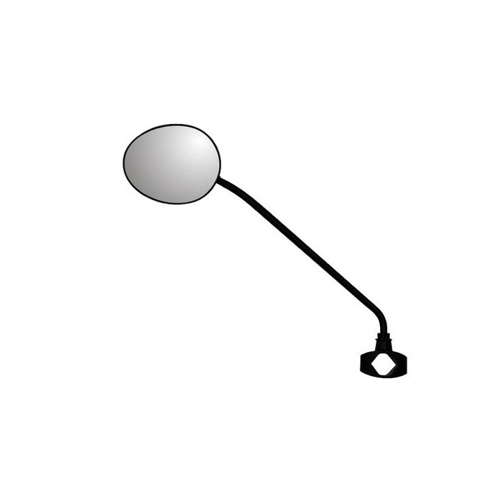 Lusterko rowerowe AJS dlugie ramie Elipsa
