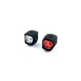 Komplet lamp S90 2 LED czarne