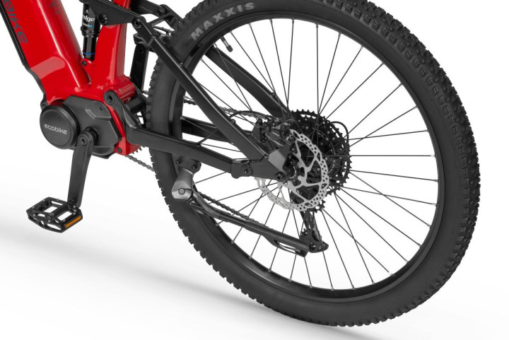 Rower elektryczny Ecobike RX 500 MAX Black Red