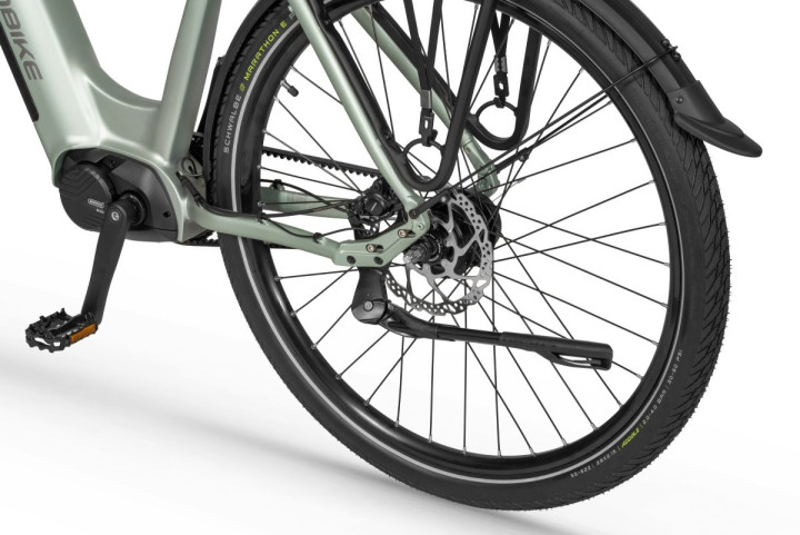 Rower elektryczny EcoBike LX 400 Arctic Silver | MaxolaBikes