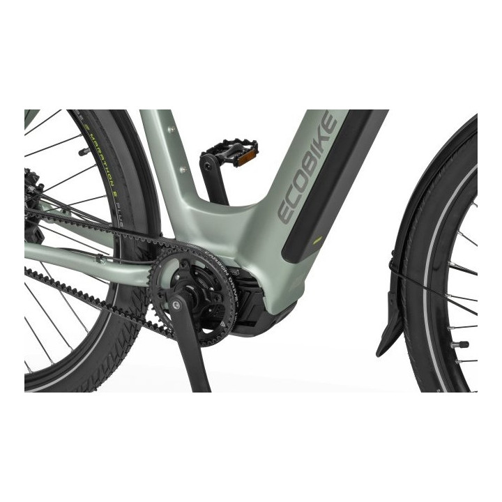 Rower elektryczny EcoBike LX 400 Arctic Silver | MaxolaBikes