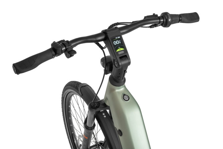 Rower elektryczny EcoBike LX 400 Arctic Silver | MaxolaBikes