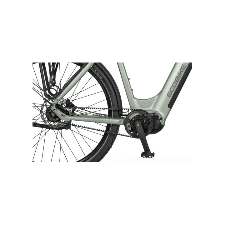 Rower elektryczny EcoBike LX 400 Arctic Silver | MaxolaBikes