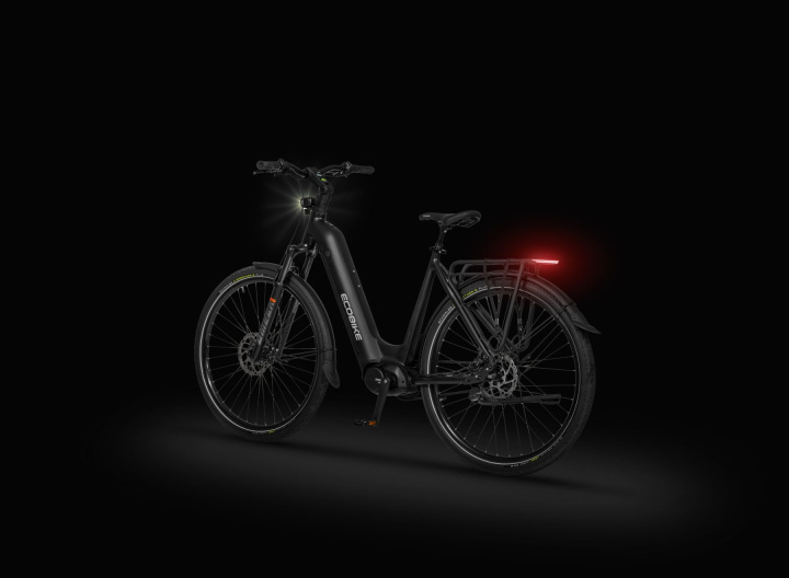 Rower elektryczny EcoBike LX 400 Black | MaxolaBikes