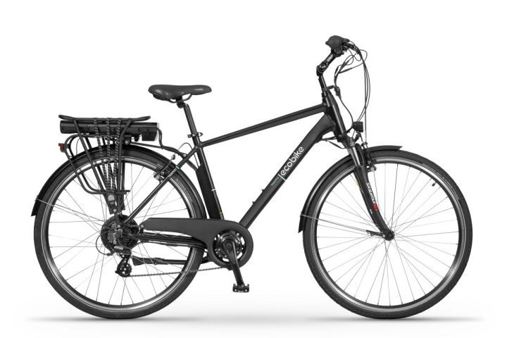 Rower elektryczny EcoBike Traffic M Black| MaxolaBikes