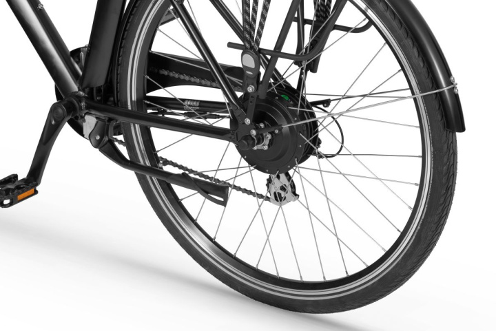 Rower elektryczny EcoBike Traffic M Black| MaxolaBikes