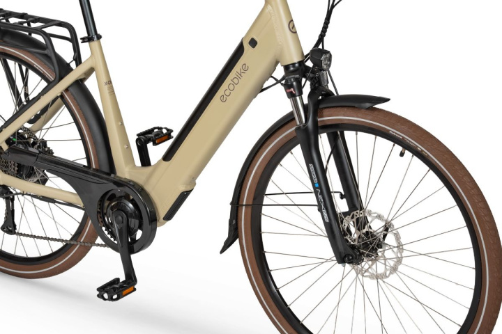 Rower elektryczny EcoBike X-City Cappuccino