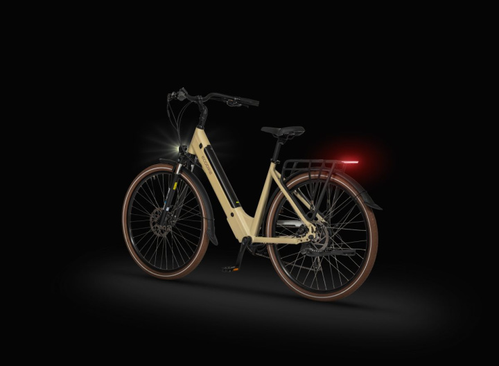 Rower elektryczny EcoBike X-City Cappuccino