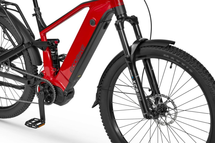 Rower elektryczny Ecobike RX 500 MAX Black Red SUV