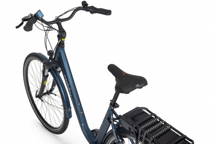 Rower elektryczny miejski Ecobike Traffic Blue