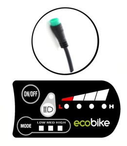 Wyświetlacz Ecobike LED (Basic, Basic Nexus)