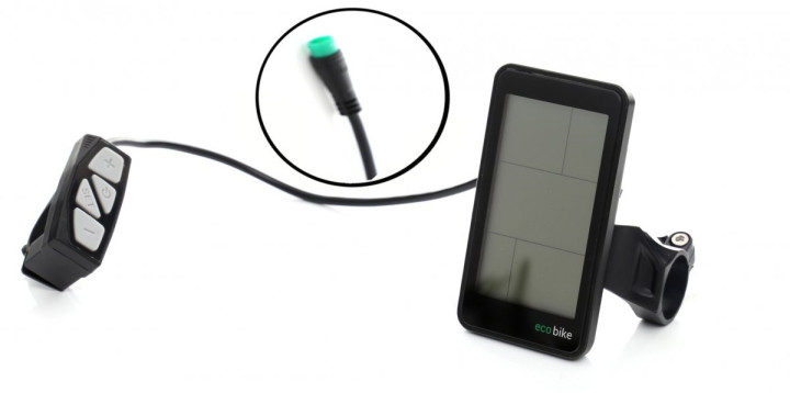 Wyświetlacz Ecobike C600E 48V LCD