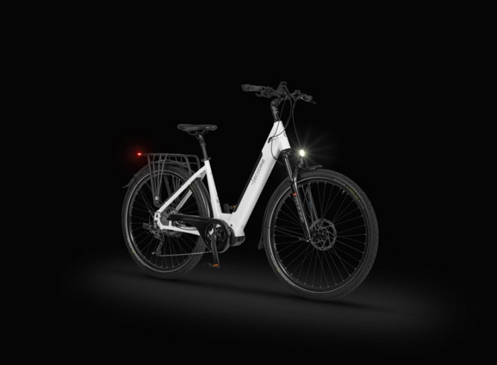Rower elektryczny trekkingowy Ecobike LX 300 White