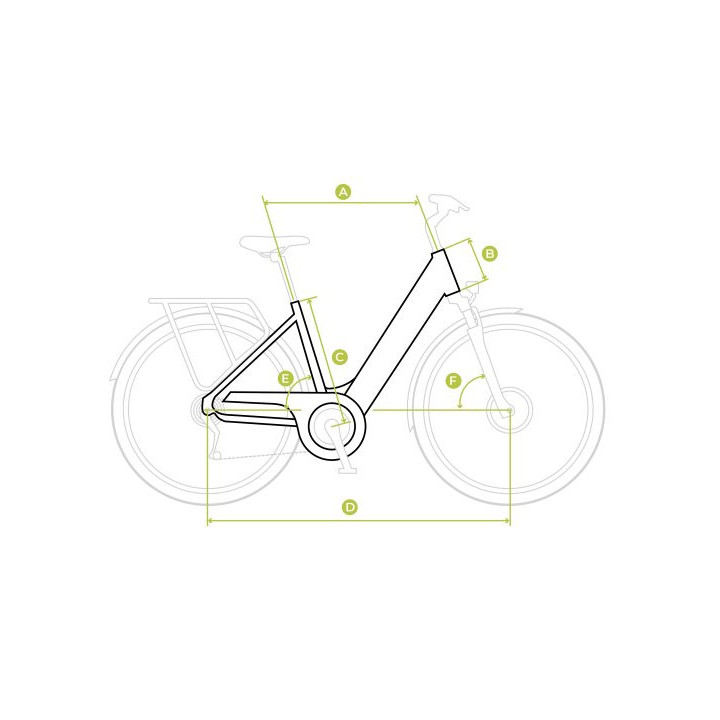 Rower elektryczny trekkingowy Ecobike LX 300 White