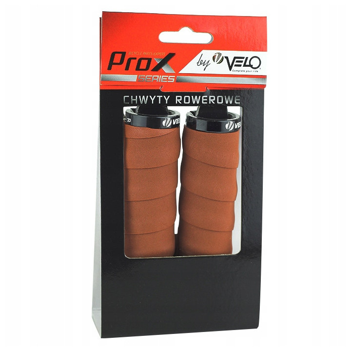 CHWYTY VELO PROX VLG-852AD4 129mm GEL BRĄZOWE